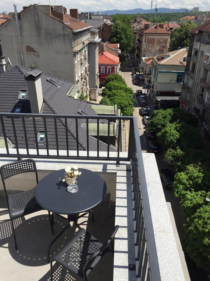 Rooftop Oscar Rooms Sofia Bagian luar foto
